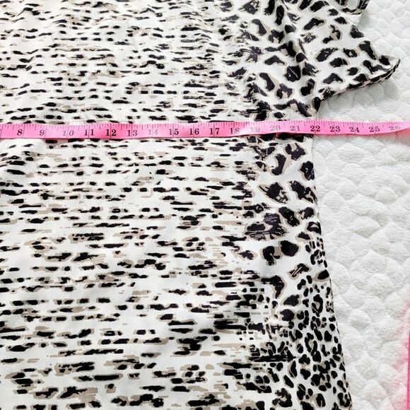 UO Band if Gypsies tunic top shirt dress leopard cheetah animal print small - Picture 6 of 10